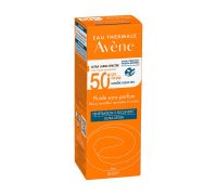 Avène Solare spf 50+ fluido viso senza profumo 50ml | scatola esterna danneggiata