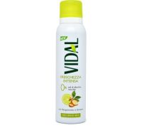 Vidal Freschezza Intensa 48H Bergamotto E Zenzero Deodorante Spray 150ml | senza tappo