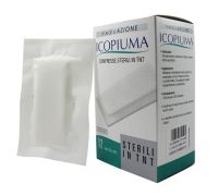 Icopiuma compresse di garza sterile in tessuto non tessuto 18x40cm 12 pezzi