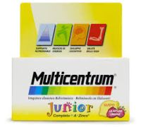 MULTICENTRUM Junior Gusto Lampone Limone 30cpr