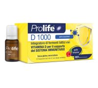 PROLIFE D 1000 10 FLACONCINI DA 8ML