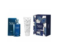 Soprani Solo Blu Eau De Toilette 100ml + Shower Gel 200ml