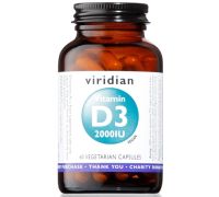 VIRIDIAN VITAMIN D3 2000UI 60 CAPSULE