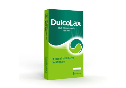 Dulcolax 10mg lassativo adulti 6 supposte