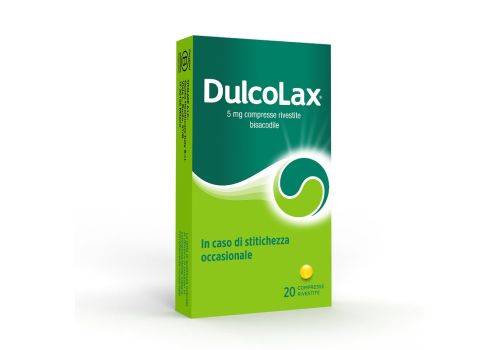 Dulcolax 5mg lassativo 20 compresse rivestite