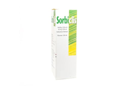 SORBICLIS SOLUZIONE RETTALE 1 CLISTERE EVACUATIVO 120 ML