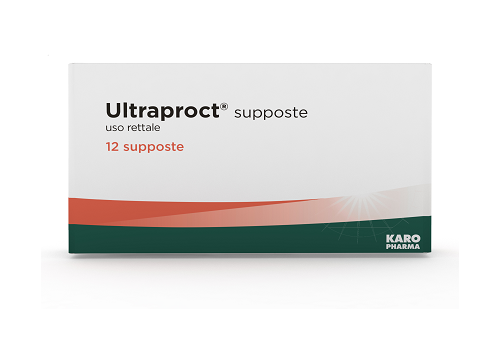 Ultraproct uso rettale emorroidi e ragadi 12 supposte