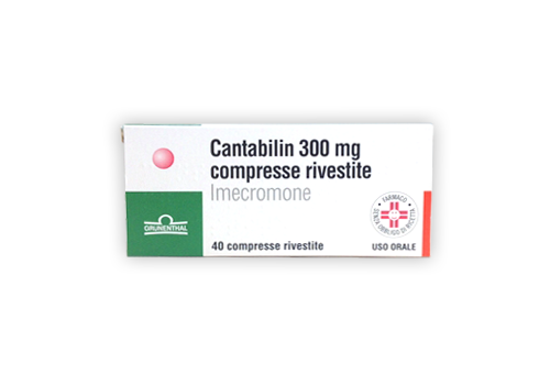 CANTABILIN*40CPR RIV 300MG