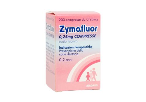 ZYMAFLUOR*200CPR 0,25MG