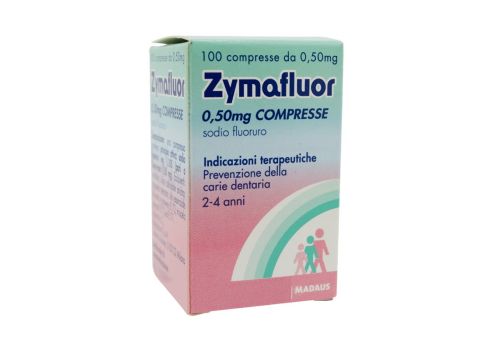 ZYMAFLUOR*100CPR 0,50MG
