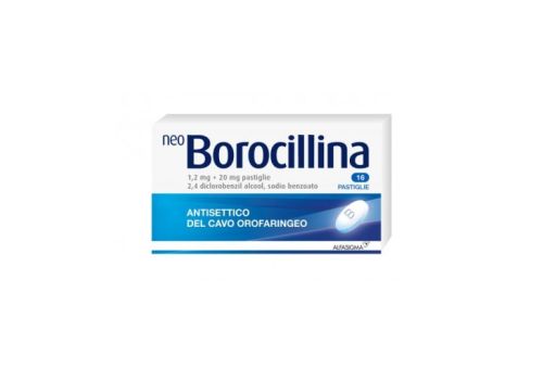 NEOBOROCILLINA MAL DI GOLA 16 PASTIGLIE