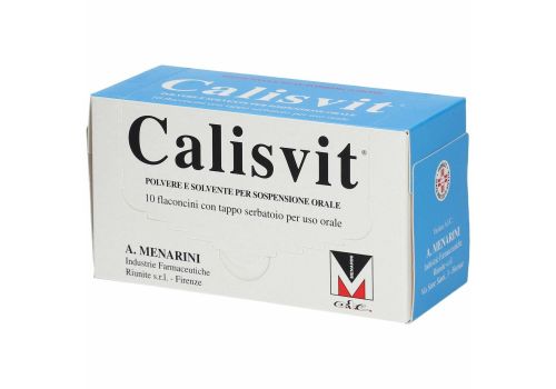 Calisvit 200u.i. polvere e solvente per sospensione orale 10 flaconcini 12ml