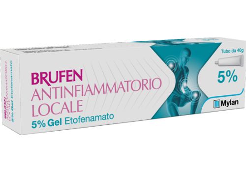 BRUFEN ANTINFIAMMATORIO LOCALE  5% DOLORI 40 GRAMMI