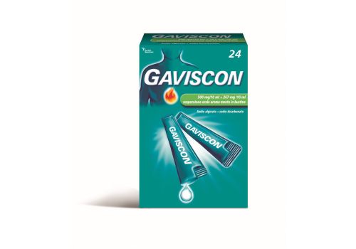 GAVISCON ANTIACIDO 24 BUSTE DOSAGGIO ALTO