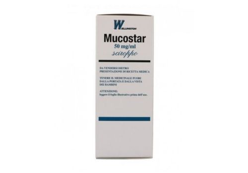 Mucostar 50mg/ml mucolitico sciroppo 200ml
