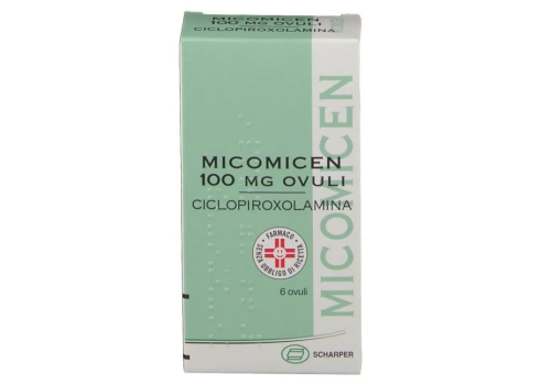 Micomicen 100mg antimicotico 6 ovuli vaginali
