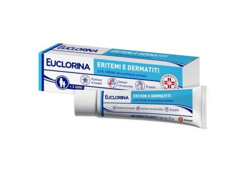 Euclorina Eritemi e Dermatiti 0,5% idrocortisone crema 20 grammi