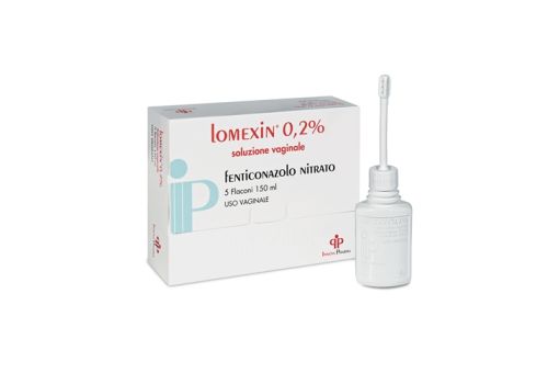 Lomexin 0,2% soluzione vaginale 5 flaconi 150ml