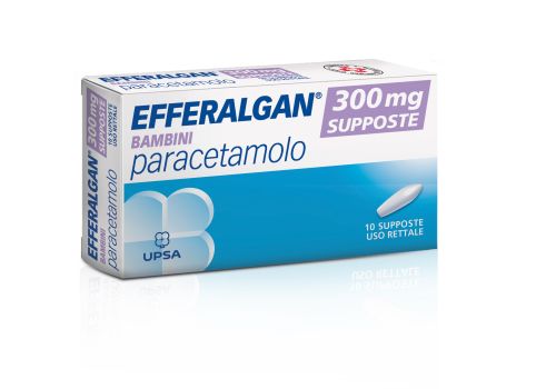 EFFERALGAN BAMBINI 300MG ANTIPIRETICO 10 SUPPOSTE