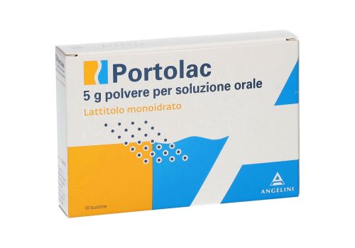 Portolac lassativo polvere orale 10 bustine 5 grammi