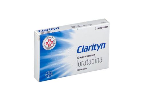 Clarityn 10mg antistaminico 7 compresse