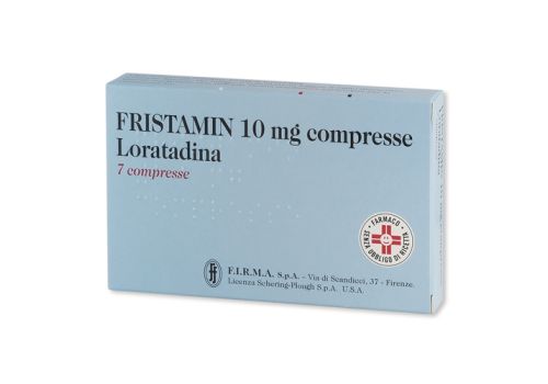 Fristamin 10mg antistaminico 7 compresse