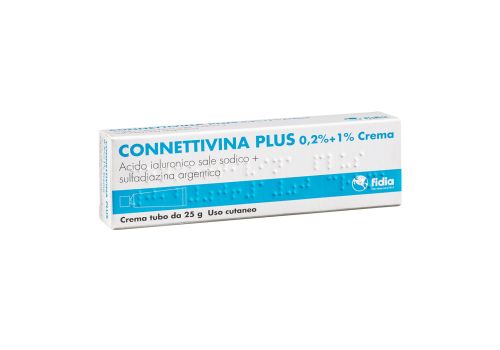 CONNETTIVINA PLUS ANTIBATTERICO E CICATRIZZANTE CREMA 25 GRAMMI