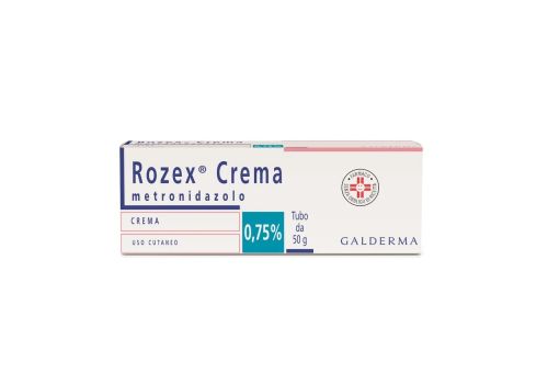 Rozex 0,75% antimicotico crema dermatologica 50 grammi