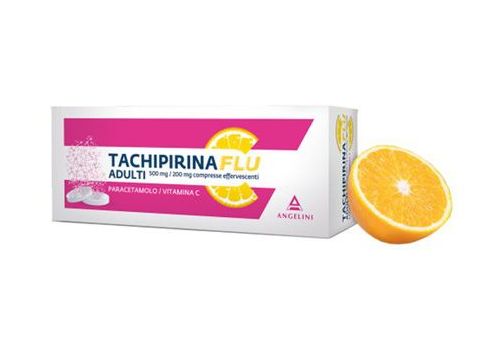TACHIPIRINAFLU CON VITAMINA C 500MG + 200MG FEBBRE E INFLUENZA 12 COMPRESSE
