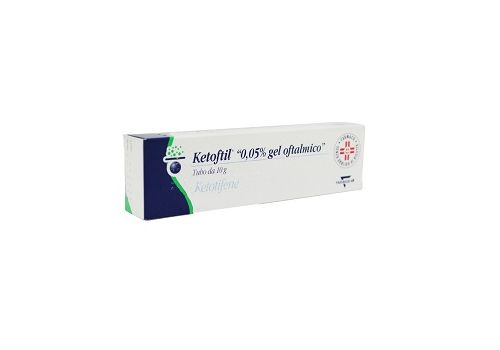 Ketofil 0,5mg/g gel oftalmico 10 grammi