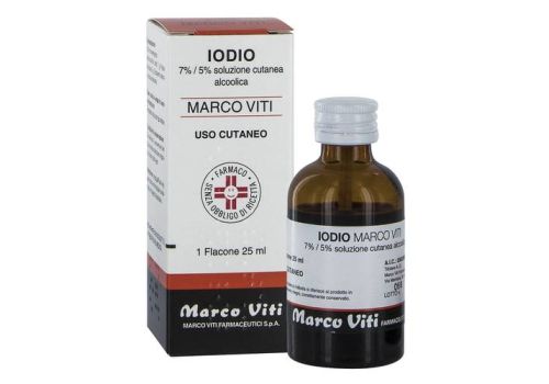 IODIO DISINFETTANTE SOLUZIONE ALCOLICA 25 ML