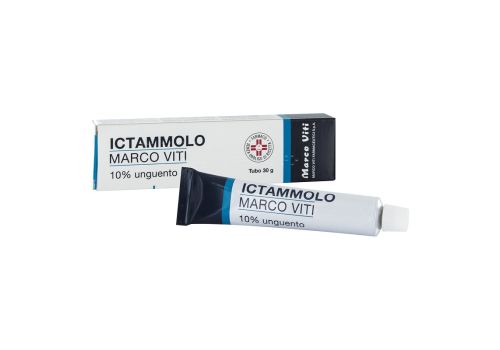 Ictammolo Marco Viti 10% antibatterico e antisettico unguento 30 grammi
