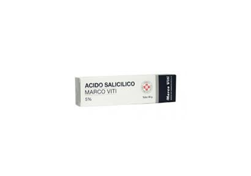 Acido Salicilico Marco Viti 5% acne e verruche unguento 30 grammi