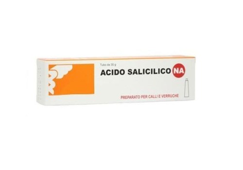 Acido Salicilico Nova Argentia 10% preparato per acne calli e verruche unguento 30 grammi