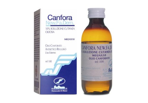 Canfora 10% soluzione oleosa 100ml