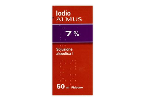 Iodio Almus 7%+5% disinfettante soluzione alcolica cutanea 50ml