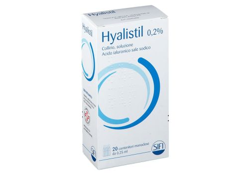 HYALISTIL COLLIRIO 0.2% 20X0.25ML