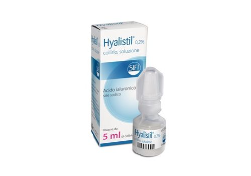 Hyalistil 0,2% sindrome dell'occhio secco collirio 10ml