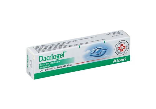 Dacriogel 0,3% occhi arrossati e secchi gel oftalmico 10 grammi