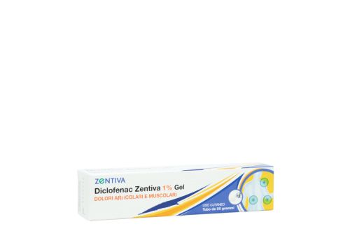 DICLOFENAC ZENTIVA GEL 1% DOLORI 50 GRAMMI
