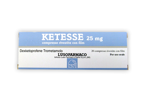 KETESSE*20CPR RIV 25MG