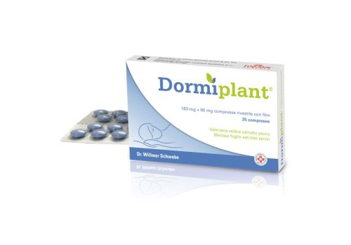 Dormiplant 160mg+80mg blando sedativo e riposo notturno 25 compresse