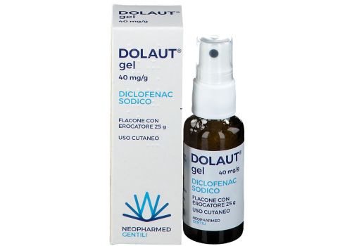 DOLAUT 4% ANTINFIAMMATORIO GEL SPRAY 25 GRAMMI
