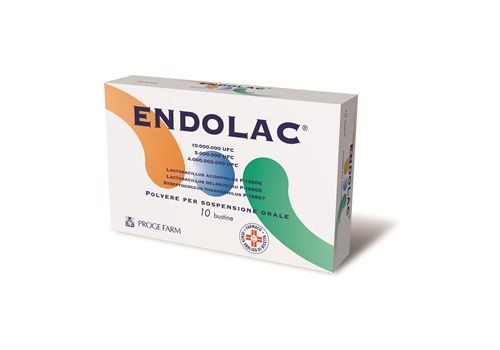 Endolac polvere per sospensione orale per sindromi diarroiche 10 bustine