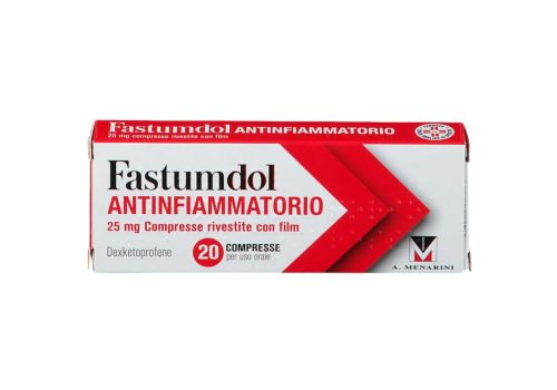 Fastumdol 25mg antinfiammatorio 20 compresse