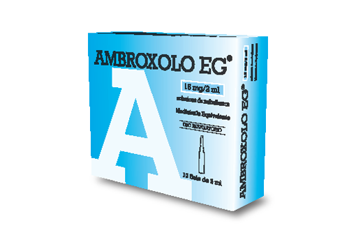 Ambroxolo EG 15mg/2ml mucolitico soluzione da nebulizzare 10 fiale 2ml