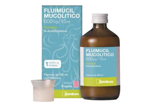 FLUIMUCIL 600MG MUCOLITICO SCIROPPO 200 ML