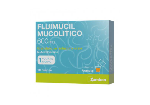 FLUIMUCIL 600MG MUCOLITICO 10 BUSTE