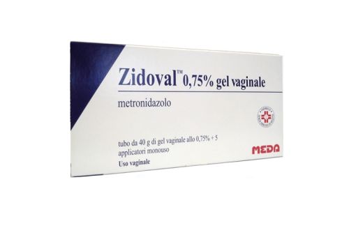 Zidoval 0,75% gel vaginale 40 grammi + 5 applicatori monouso