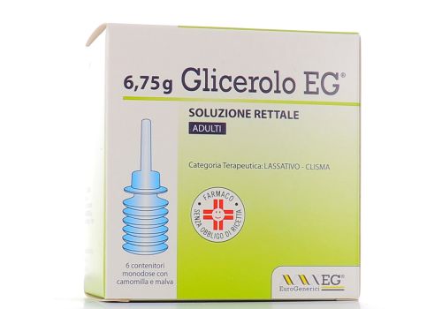 GLICEROLO EG LASSATIVO 6 MICROCLISMI ADULTI